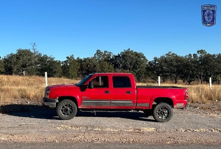 Recupera AEI en Nonoava, troca robada en la ciudad de Chihuahua