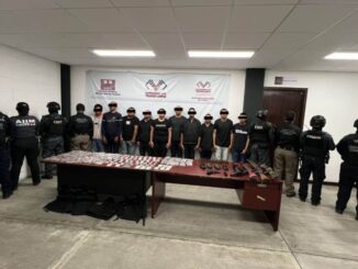 Detienen a 12 presuntos miembros del CJNG en Chiapas