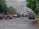 Gabinete de Seguridad investiga explosión frente a la Policía de Coahuayana, Michoacán, que dejó dos muertos