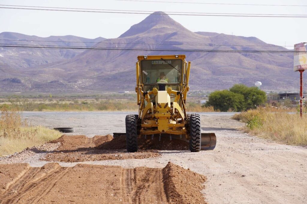 Atendió Municipio más de 50 mil metros cuadrados de calles de terracería durante noviembre