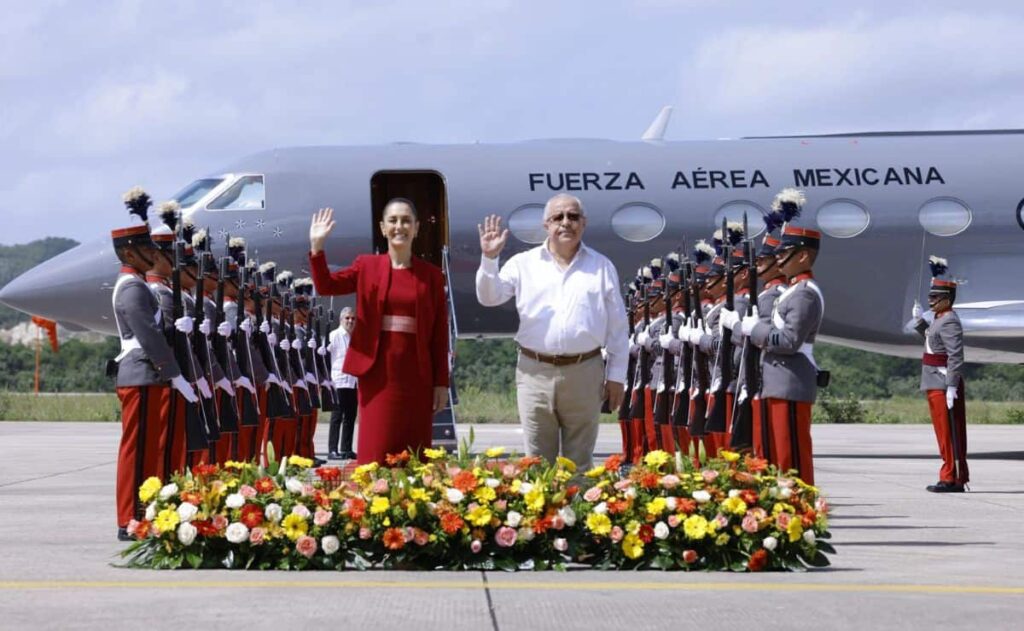 Guatemala da la bienvenida a Sheinbaum para reunión con Arévalo