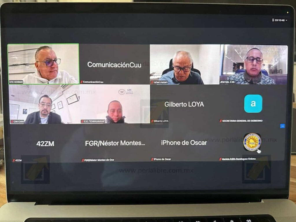 Supervisan autoridades resultados de seguridad en el estado en Mesa Estatal de Construcción de Paz