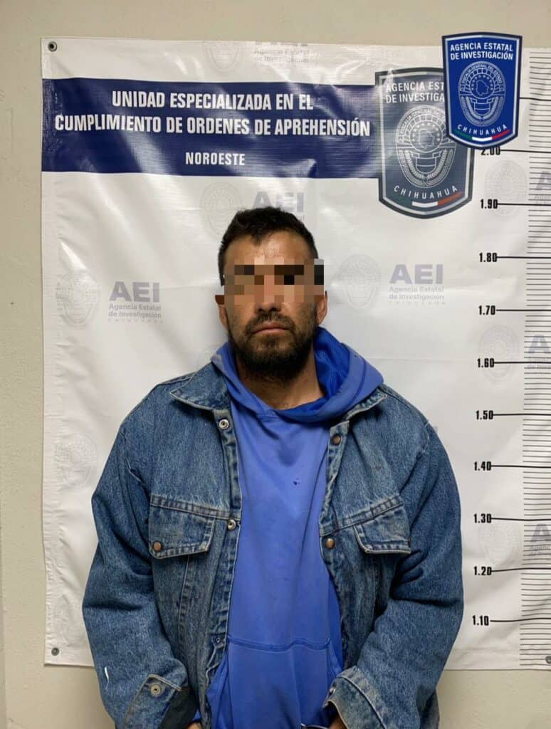 Cumplimenta Fiscalía Noroeste orden de aprehensión contra detenido por doble feminicidio en Casas Grandes