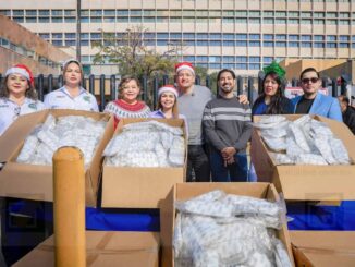 Acompaña Marco Bonilla a familias del Hospital Morelos con entrega de comida y juguetes