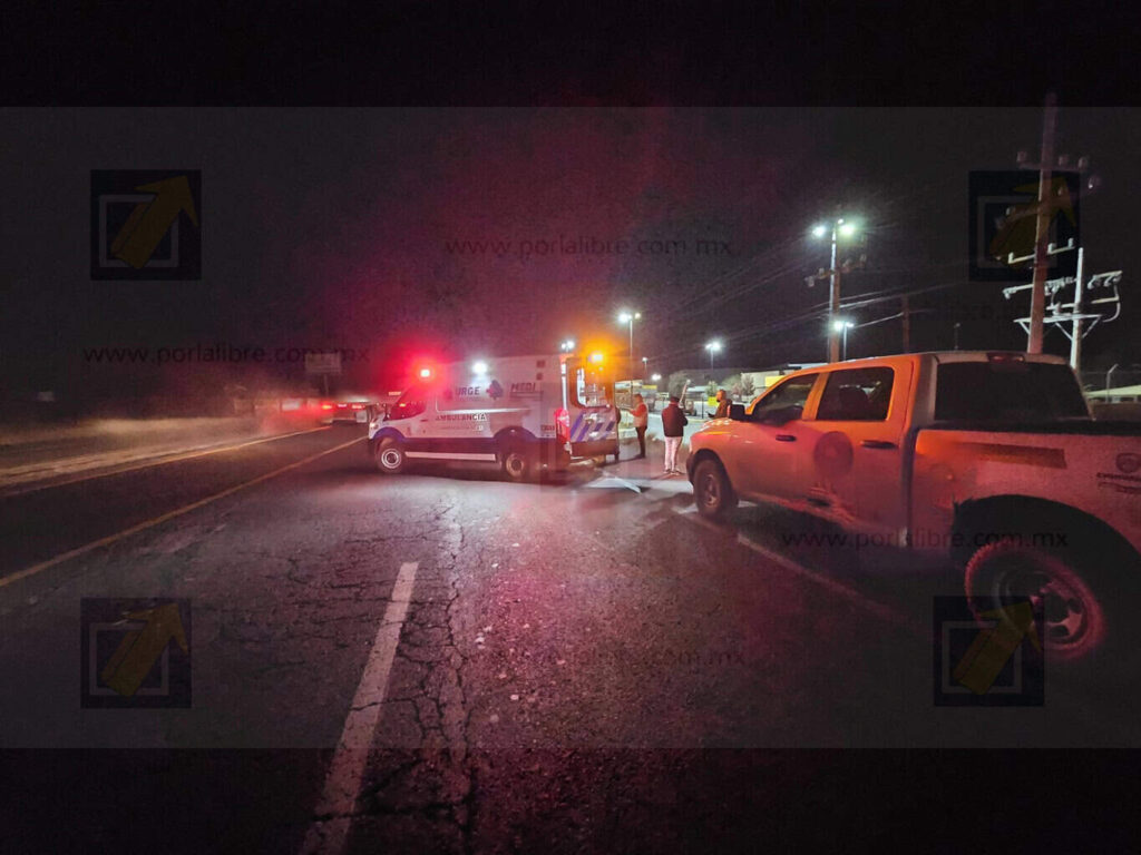 Vehículo fantasma cobra la vida de un adulto en carretera a Delicias
