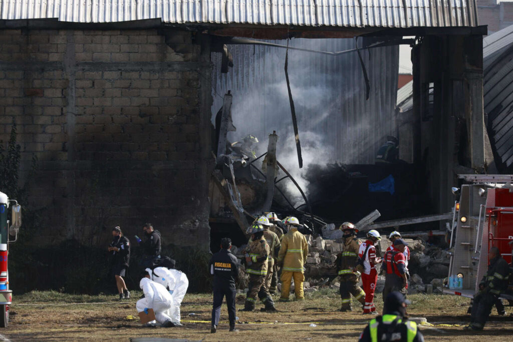 ¿Quiénes viajaban a bordo del avión que se desplomó en Toluca?