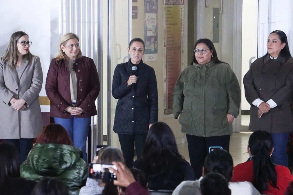 Inaugura Sheinbaum centro para mujeres en Juárez