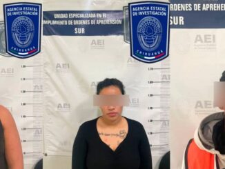 Detienen a dos masculinos y una mujer por robos cometidos en Parral