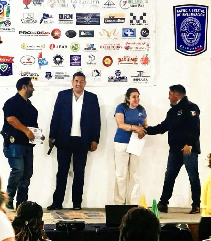 Participa AEI en clausura de campamento de verano en Nuevo Casas Grandes