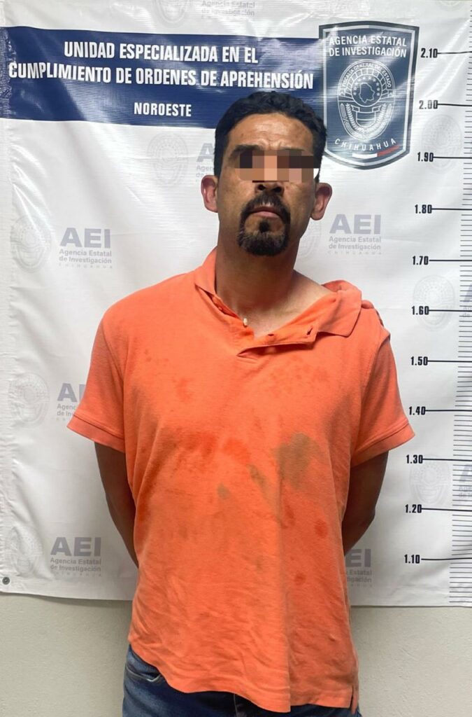 Detiene AEI a hombre por violencia familiar agravada en Nuevo Casas Grandes