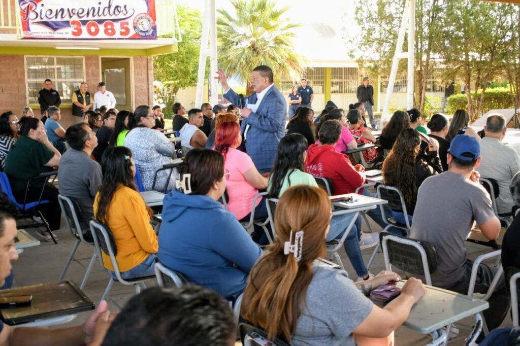 Invita Fiscal César Jáuregui a comunidad estudiantil a confiar en la Fiscalía y a velar por el buen desarrollo de las juventudes