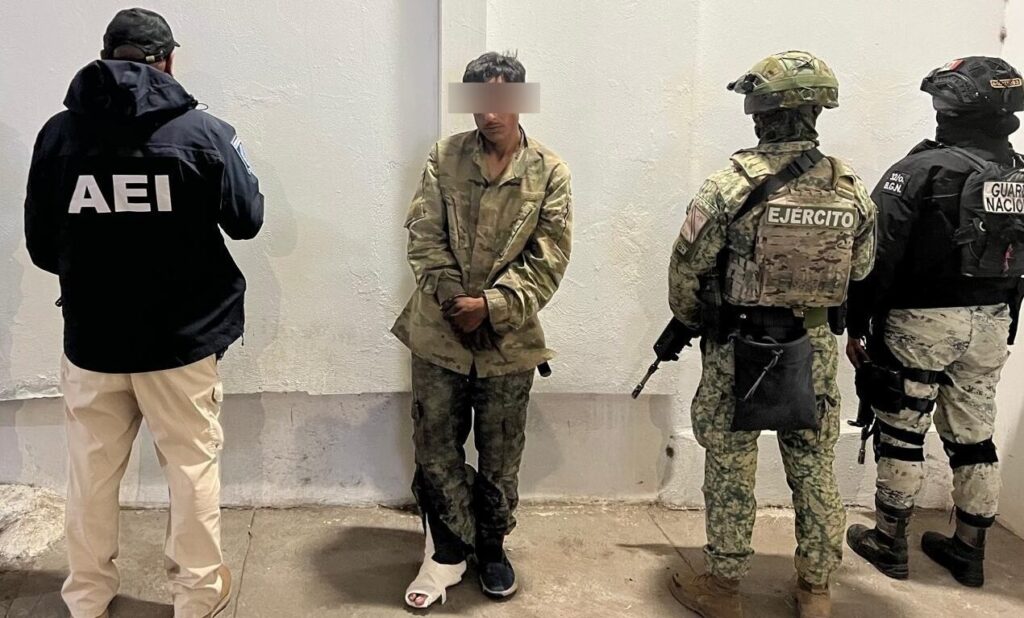 Detienen en Nonoava a hombre armado y destruyen cuatro campamentos