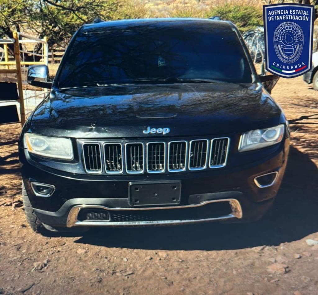 Recupera AEI camioneta robada en Parral