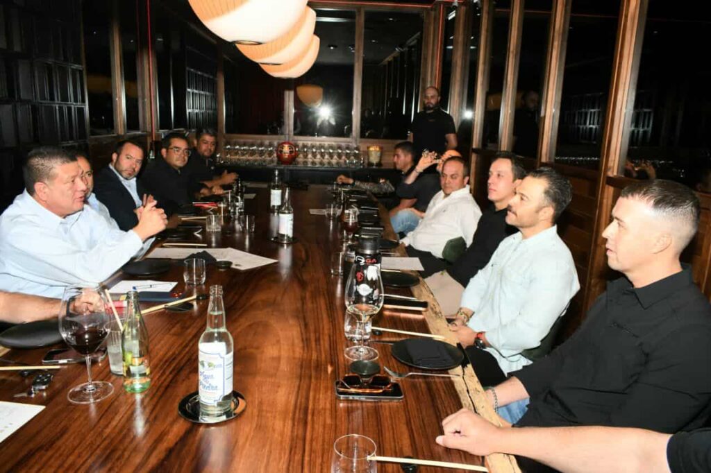 Se reúne Fiscal César Jáuregui con empresarios del Grupo Norte 30