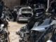 Cateos en Iztapalapa dejan cinco detenidos y aseguramiento de 50 toneladas de autopartes