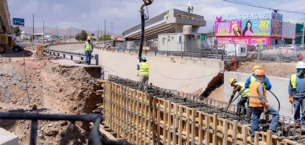 Realiza Marco Bonilla recorrido de supervisión en puentes viales que construye Municipio