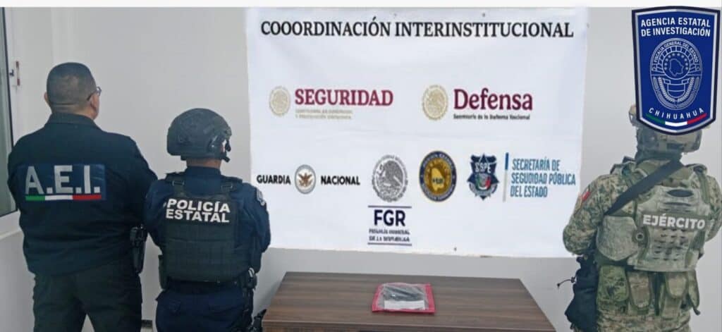 Asegura Operativo Conjunto arma de fuego en la colonia Parral Vive