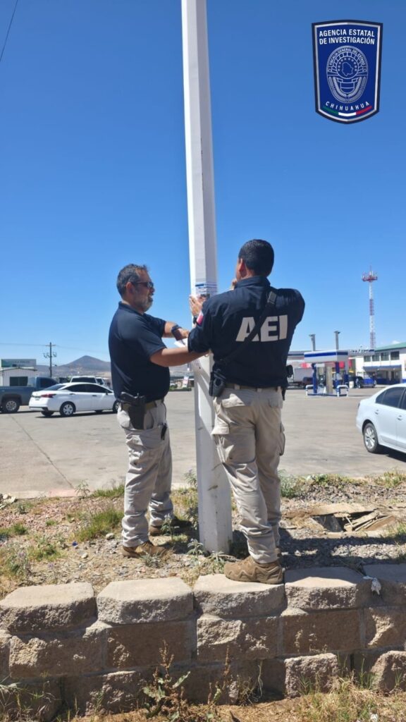 Realizan FDZO pega de pesquisas de persona con reporte de desaparición