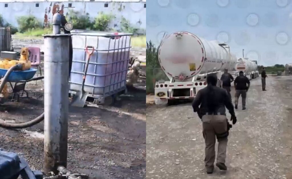 Aseguran más de un millón de litros de hidrocarburo en Cadereyta, NL