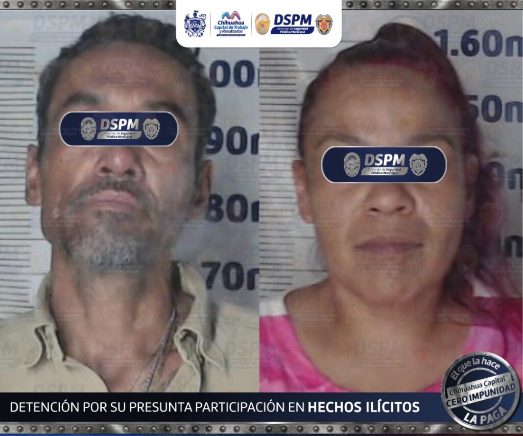 En la San Jorge, municipales detienen a pareja con porciones de aparente droga